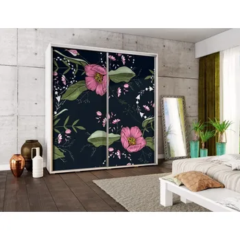 Šatní skříň Šatní skříň PENELOPA 205 Květy 5