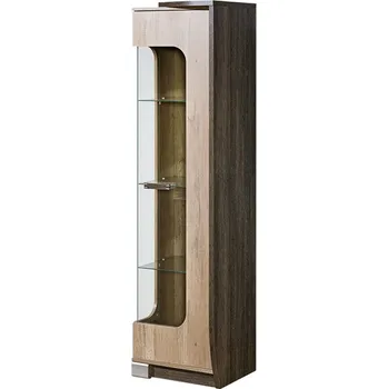 Obývací stěna Vitrína ROMERO R2 P dub canyon + arusha