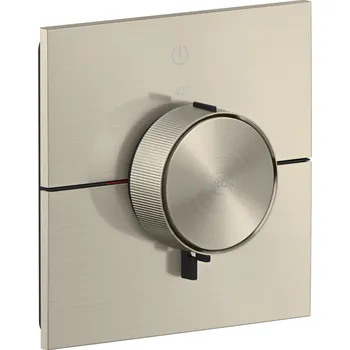 Vodovodní baterie Axor ShowerSelect ID - Termostatická baterie pod omítku pro 1 spotřebič, kartáčovaný nikl 36757820