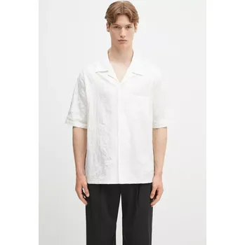 Pánská košile Košile Our Legacy Heusen, 48, bílá, 00X