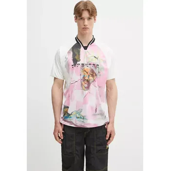 Tričko Puma PUMA x KIDSUPER Graphic Jersey bílá barva, 629512, XL, 00X