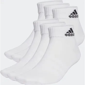 Pánské ponožky Ponožky ADIDAS T SPW ANK 6P HT3430 – Bílá 46-48