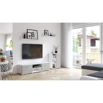 Obývací stěna Obývací sestava FIGO C - Popel mat