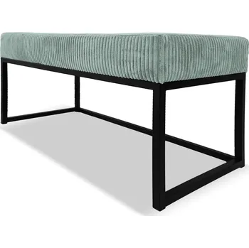 Taburet Lavička KAYA - zelená - manšestr - LINCOLN 72