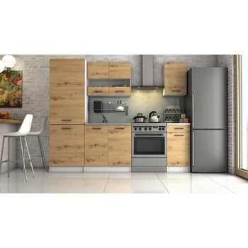 Kuchyňská linka Kuchyňská linka DAGA III 240 SL6 - dub artisan