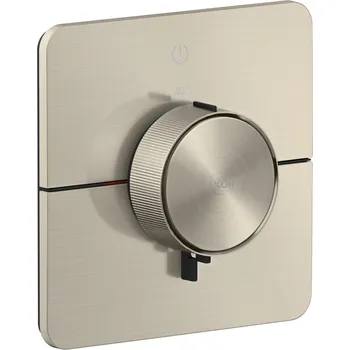 Vodovodní baterie Axor ShowerSelect ID - Termostatická baterie pod omítku pro 1 spotřebič, kartáčovaný nikl 36758820