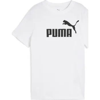 Chlapecké tričko Dětské Tričko s krátkým rukávem PUMA ESS NO. 1 LOGO TEE G 68489202 – Bílá 176