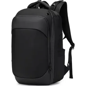 Městský batoh Ozuko studentský i cestovní batoh Cronan Černý 28L