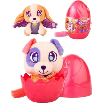 plyšák PLYŠ Baby Gemmy okřídlení kamarádi štěňátko pejsek ve vejci 6 druhů