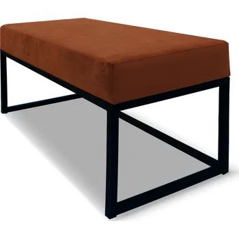 Taburet Lavička EMLI 80 cm v loftovém stylu - měděná - ITAKA 01