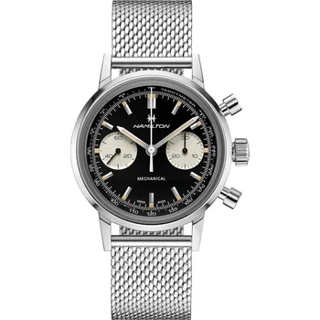 Hodinky HAMILTON American Classic Intra-Matic Chronograph H H38429130