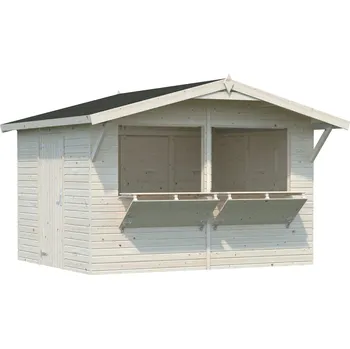 Zahradní domek Palmako Kiosek STELLA 8,2 m² Barva: Přírodní, neimpregnováno