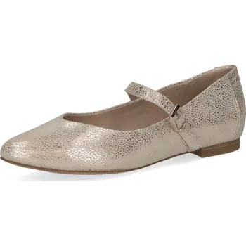 Dámské baleríny Dámské baleríny 9-22112-44-148 Caprice zlatá Barva: offwh/lt gold, Velikost: 38