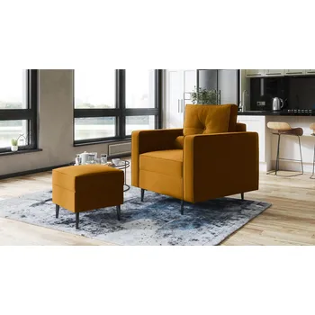 Křeslo Křeslo NOAH hořčicová - MONOLITH 48