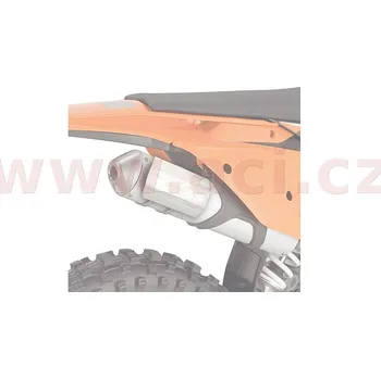 Výfuk pro motocykl univerzální tepelný štít, KAPPA KS290