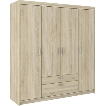 Šatní skříň Šatní skříň ELENA 4D Dub sonoma