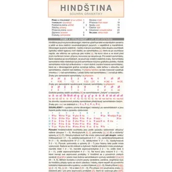 Cizí jazyk HINDŠTINA souhrn gramatiky - Svetislav Kostić