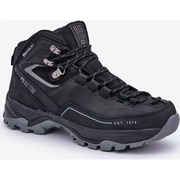 Pánská běžecká obuv Pánské Trekingové Boty Big Star OO174341 Barva: Černá, Velikost: 45