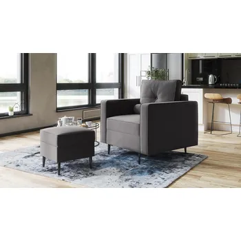 Křeslo Křeslo NOAH šedá - MONOLITH 92