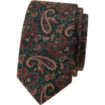 Kravata Avantgard Kravata SLIM LUX, 571-1987, Zelená