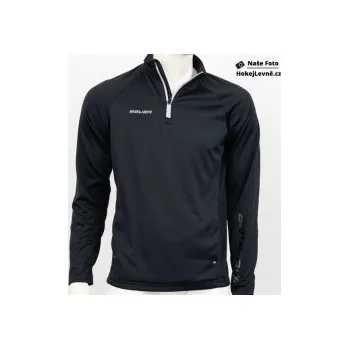 Pánská mikina Mikina Bauer Vapor Fleece 1/4 zip TOP BLK SR , Velikost SR M (175 - 180 cm)
