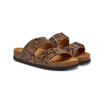 Dámské pantofle Nazouváky Scholl Josephine F32171 Hnědá 36