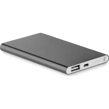 Powerbanka Hliníková power banka 4000 Mah - 01-MO8735-18