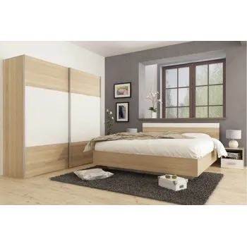 Ložnicová sestava k Gabriela Dub sonoma/bílá