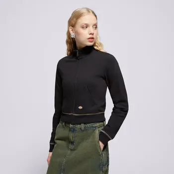 Pánské oblečení Dickies Svetr Funnel Neckl Fz Cardigan W Černá M