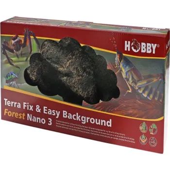 Dekorace do terária HOBBY Terra Fix & Easy Background Forest Nano 3