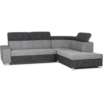 Sedací souprava Sedací souprava Milo - rohová, pravá, hnědá (Vogue 9)