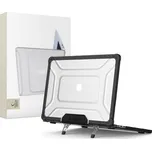 Obal Tech-Protect Smartshell Pro Macbook Air 15 M2 / M3 / M4 / 2023-2025 černý/čirý