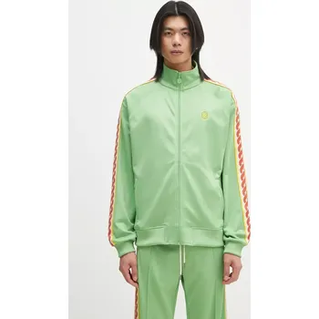 Pánská mikina Mikina Drôle de Monsieur La Track jacket Tresse, M, zelená, 70X