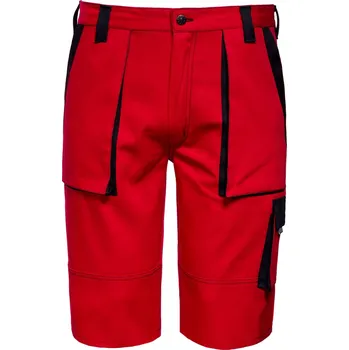 Pánské kraťasy Nadměrné montérkové kraťasy - 68 (4XL) červené