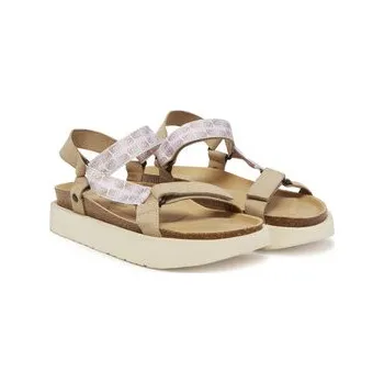 Dámské sandále Sandály Genuins Rigoni Vegan Spiral G106353 Béžová 36