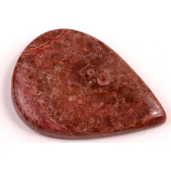 Korálek Kabošon Poppy Hill Jasper č.4355 (35x25x5mm)