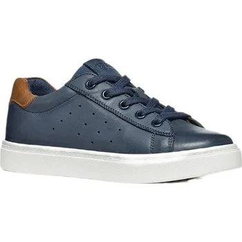 Chlapecké tenisky Chlapecké volnočasové boty Geox J NASHIK 29 Tmavě modrá, Hnědá, Bílá