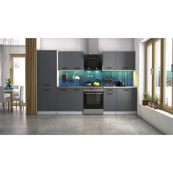 Kuchyňská linka Kuchyňská linka DAGA I 300 SL6 - antracit