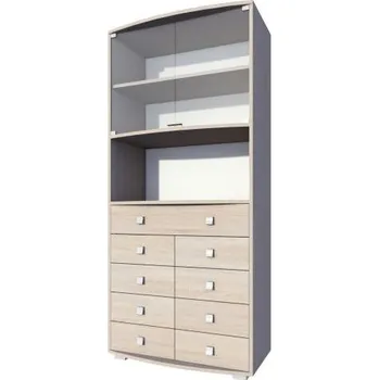 Knihovna Regál NAOMI 94x200 v1