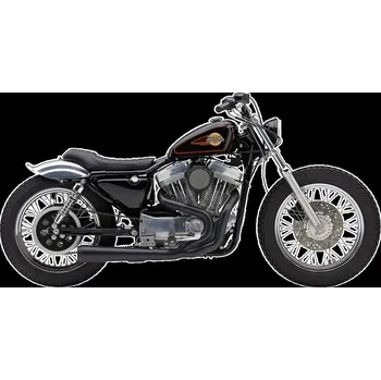 Výfuk pro motocykl EXH EL DIABLO BLK 86-03XL 6471B