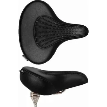 Komponent pro jízdní kolo Sedlo pružiny DDK retro design extra široké černé