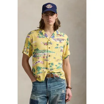 Košile Polo Ralph Lauren, L, žlutá, 11A