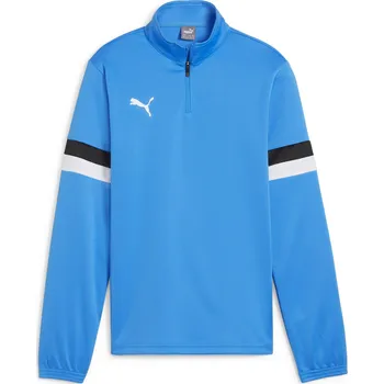Chlapecká mikina Dětská Mikina PUMA TEAMRISE 1/4 ZIP TOP JR 65865802 – Modrá 164