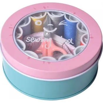 Organizér galanterie Šitíčko - Sada na šití v pouzdře Seving pink STZ 20102701004127758