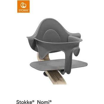 Jídelní židlička STOKKE® Sada pro miminka Nomi®šedá