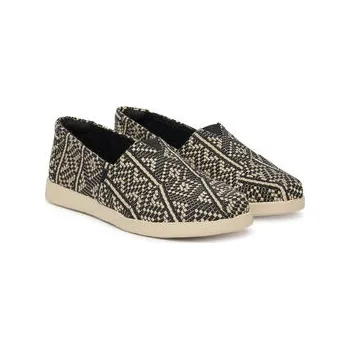 Dámské polobotky Polobotky Toms Alpargata Plus 10021912 Černá 37