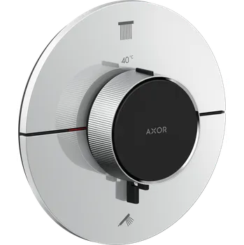 Vodovodní baterie Axor ShowerSelect ID - Termostatická baterie pod omítku pro 2 spotřebiče, kartáčovaný bronz 36750140