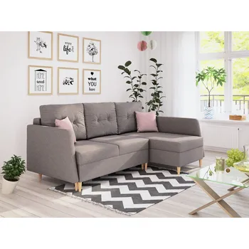 Sedací souprava Rohová rozkládací sedačka ERIKA Volba barvy