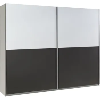 Šatní skříň Šatní skříň LUX 19 bílá / grafit