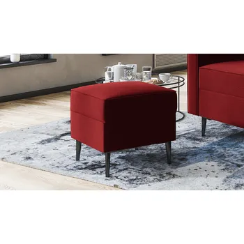 Taburet Taburet LIAM červený - DREAM VELVET 202.10